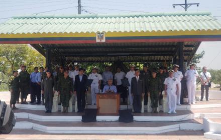 Moreno felicitó a las Fuerzas Armadas y a la Policía Nacional por ser parte de esta estrategia que, según dijo, ya está dando resultado.