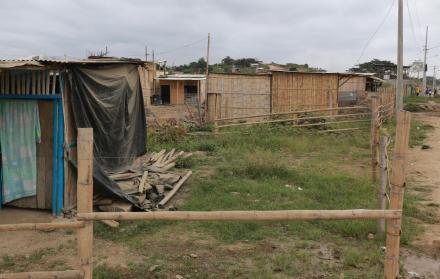Asentamientos irregulares en la zona de la Ladrillera.