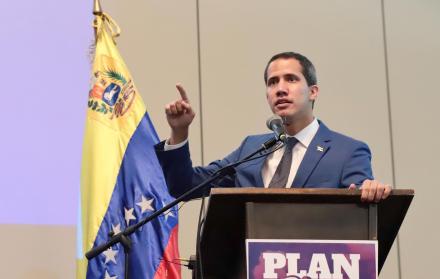Juan Guaidó dijo este viernes que no había ningún encuentro planteado con Noruega.