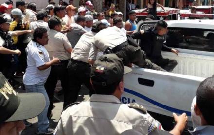 El sujeto cuando fue detenido en noviembre de 2018