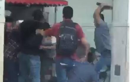 Agarran a presunto ladrón de terno