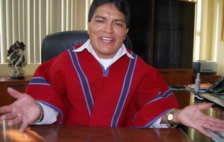 Luis Chango, presidente vitalicio del Mushuc Runa, se mostró sorprendido por esta decisión.
