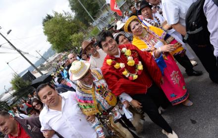 Yunda toma posesión simbólica de la ciudad
