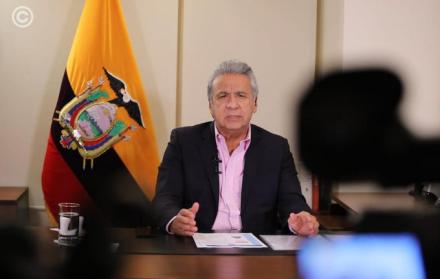 Moreno durante su entrevista con la CNN.