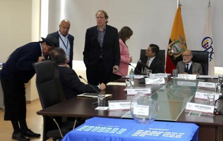 Imagen referencial. Miembros del Consejo de Participación Ciudadana y Control Social Transitorio. 