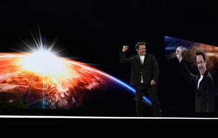 El actor Robert Downey Jr. habló sobre robótica e inteligencia artificial en el Amazon re: Mars 2019.