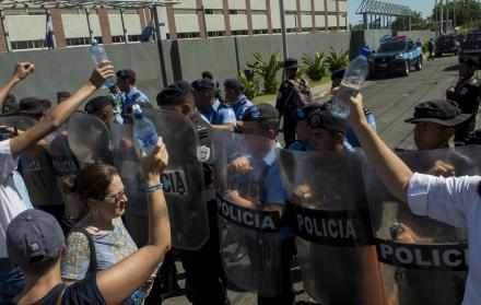 Familiares de los jóvenes detenidos en Nicaragua exigen su libertad. (Agencias)