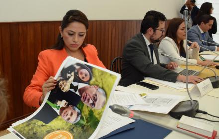 La prefecta de Pichincha fue detenida la madrugada del 14 de octubre en su domicilio.