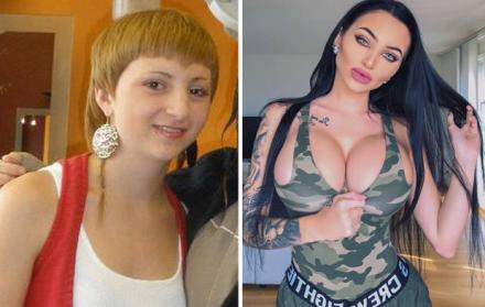 Celine Centino trabajaba como estilista y ahorró la cantidad suficiente de dinero para operar su cuerpo.