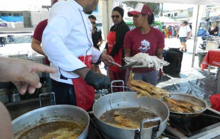 La corvina frita fue la más solicitada el pasado domingo 11 de agosto del 2019, cuando se dio el evento.