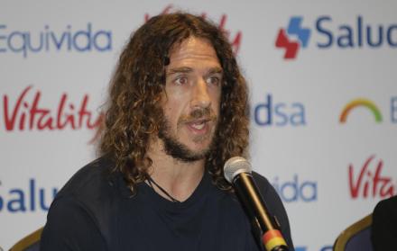 Puyol llegó al Ecuador y luego de visitar las islas Galápagos.