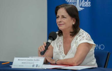 Este miércoles, Monserrat Creamer, ministra de Educación anunció la derogatoria.