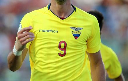 Leonardo Campana, jugador de la selección sub 20. 