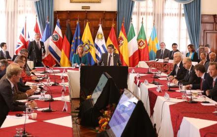 La II Reunión de Grupo de Contacto sobre Venezuela se realiza en Quito.