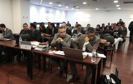 Al comenzar la audiencia, el fiscal de la causa, Francisco Vega, solicitó cambiar el tipo penal de “secuestro extorsivo a plagio simple”.
