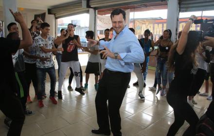 Arnaud Peral también sabe divertirse.