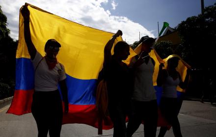 Medellín. El paro nacional de este jueves fue convocado por la Central Unitaria de Trabajadores (CUT), la Confederación General del Trabajo (CGT) y la Confederación de Trabajadores de Colombia (CTC) para manifestar su malestar al Gobierno de Duque.