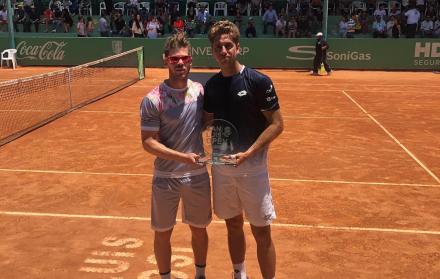 Quiroz, subcampeón en dobles de Challenger en México