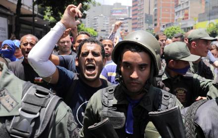 Marcha realizada el pasado 30 de abril de 2019 en Caracas, Venezuela.