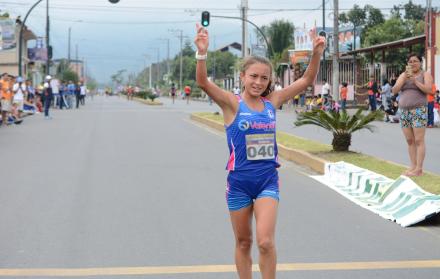 La ecuatoriana participó en el Campeonato Panamericano de Atletismo Sub-20.