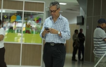 Tomislav Topic, empresario de Telconet, fue uno de los convocados a rendir su versión bajo prevenciones de ley.