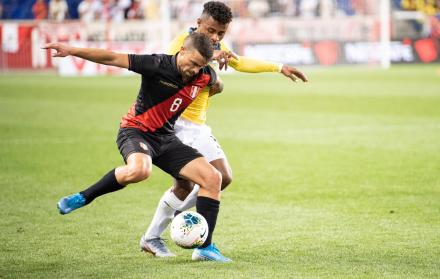 Ecuador derrotó a Perú, el jueves en Estados Unidos.