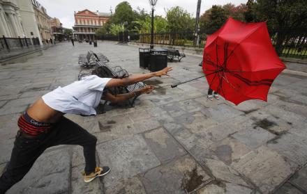 La tormenta Barry tocará tierra como categoría 1 de huracán.