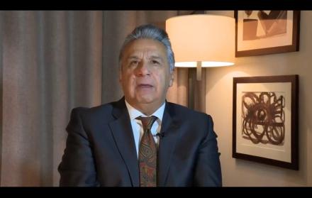 Video difundido en la cuenta de Twitter de Lenín Moreno. 