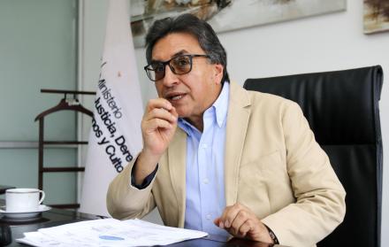 Pazmiño se desempeñaba en el cargo desde el pasado 6 de febrero.