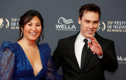 La pareja se comprometió el año pasado.
