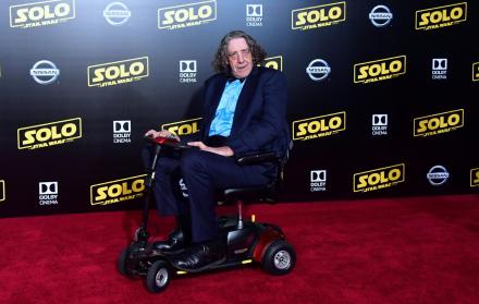 Peter Mahew, actor original del personaje de Chewbacca.