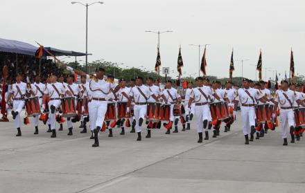 Oficiales de las tres ramas de las Fuerzas Armadas participarán en la gran Parada Militar. 