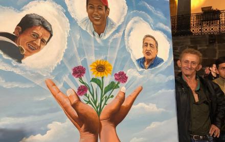 El año pasado, el equipo periodístico de El Comercio, integrado por Paúl Rivas, Javier Ortega y Efraín Segarra, asesinado en la frontera norte.