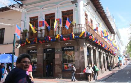 78 cámaras fueron instaladas en 49 puntos del Centro Histórico de Quito.
