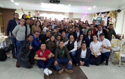 Decenas de defensores participaron de una asamblea en Riobamba.
