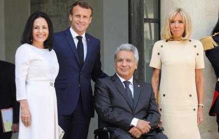 El presidente Lenín Moreno cumple una cita extranjera para atraer inversiones a Ecuador.