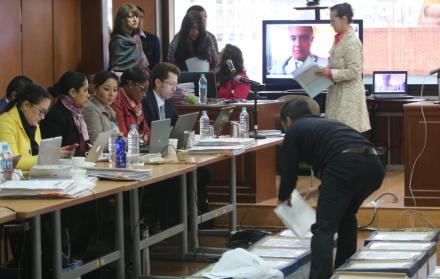 Imágenes del tercer día de audiencia preparatoria de juicio en el Caso Sobornos.