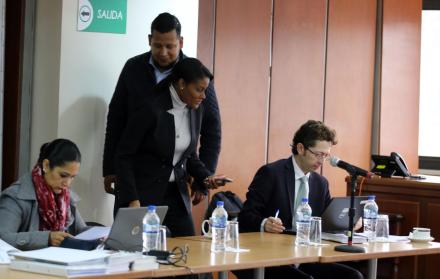 Diligencia. Ayer, la fiscal Diana Salazar anunció las pruebas con las que se presentará ante un eventual juicio.