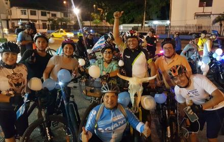 Los deportistas recorrieron algunas calles del norte y centro de la ciudad.