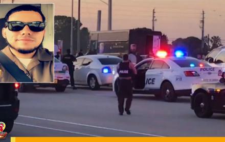 Este camión era conducido por Frank Ordóñez cuando fue tomado como rehén.