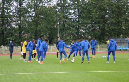 Entrenamiento de la Selección Sub-20 en Polonia.