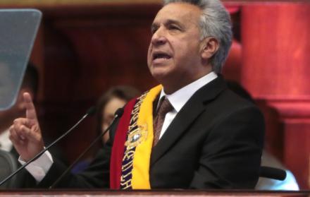 Referencial. Mediante un decreto presidencial, Lenín Moreno cesa de sus funciones al general Enrique Espinosa de los Monteros.