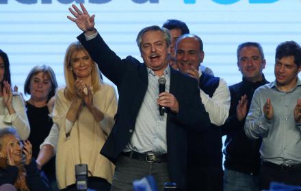 Alberto Fernández se proclama ganador de las elecciones presidenciales de Argentina con casi el 80% de las mesas escrutados.