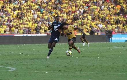 Partido entre Barcelona y Emelec. 15 de octubre de 2019.
