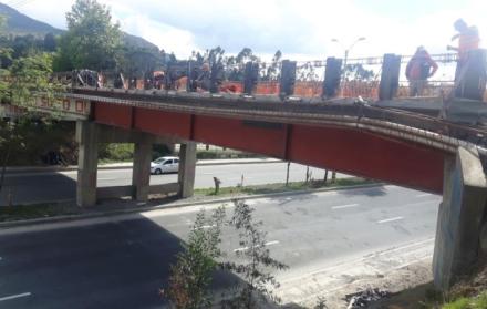 Puente Sixto Durán Ballén será rehabilitado.