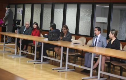 Audiencia a Pablo Romero por peculado en la Corte Nacional.