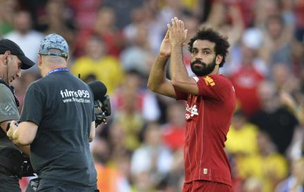 A Salah, quien además de ser considerado un gran goleador, sus fanáticos lo han calificado de padre ejemplar.