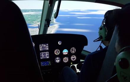 La industria de la transportación y otras actividades, mediante helicopteros, crece en el país.