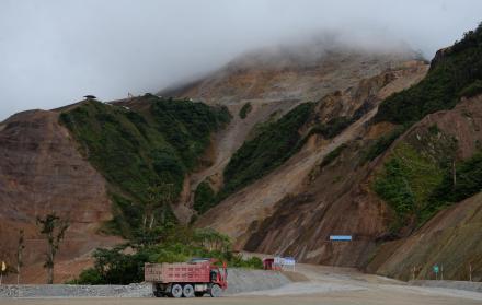 Explotación. El trabajo minero en la cordillera del Cóndor, en Zamora Chinchipe.