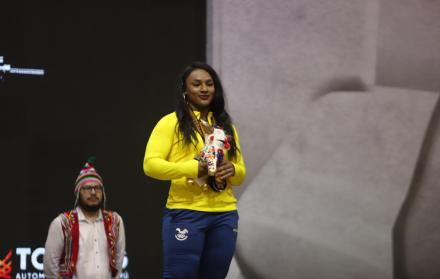 Una de las representantes de la delegación nacional fue Tamara Salazar, quien ganó tres de las cuatro preseas de bronce. 